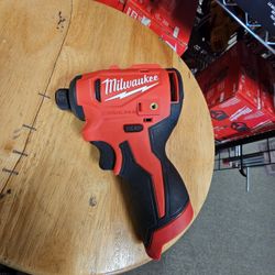 Milwaukee M12 12V Lithium-Ion Subcompact Brushless Cordless 1/4 in. Hex Impact Driver (Tool-Only)