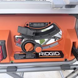 Ridgid 15 Amp Jobsite Table Saw 