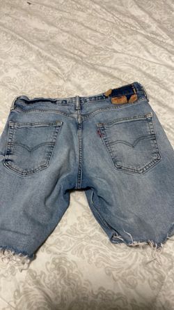 Zipper front Levies shorts