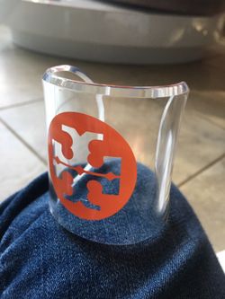 Tory Burch Authentic lucite resin cuff bracelet