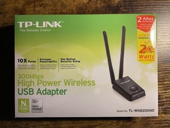 TP-LINK High Power Wireless USB Adapter 