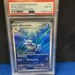 Wartortle Illustration Rare
