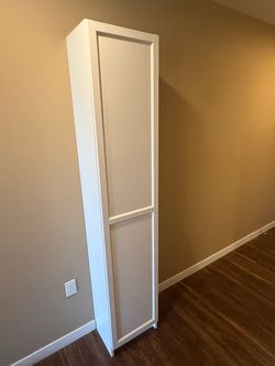 Full length Shelving Unit w/ Door