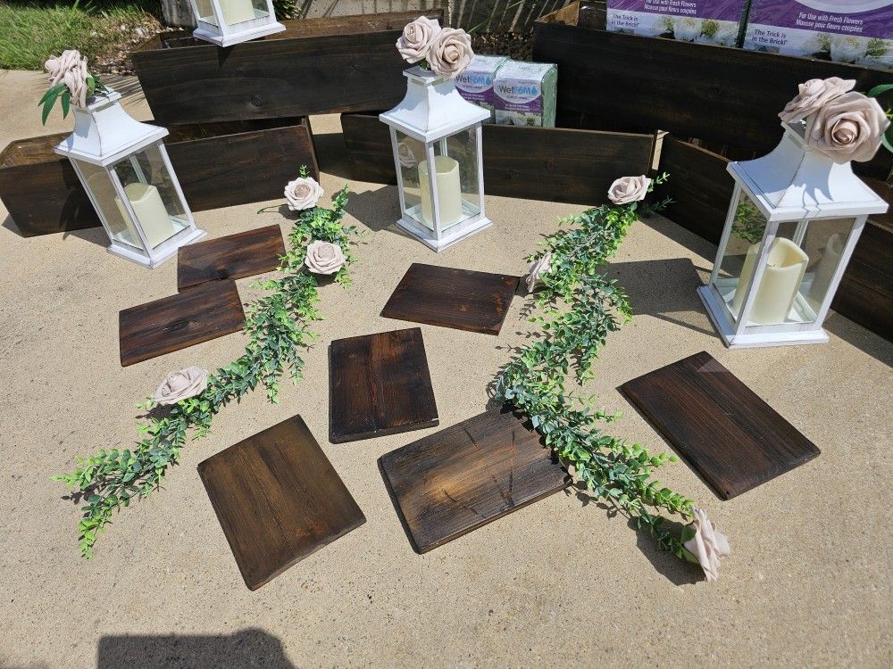 Wedding Centerpiece & Lanterns