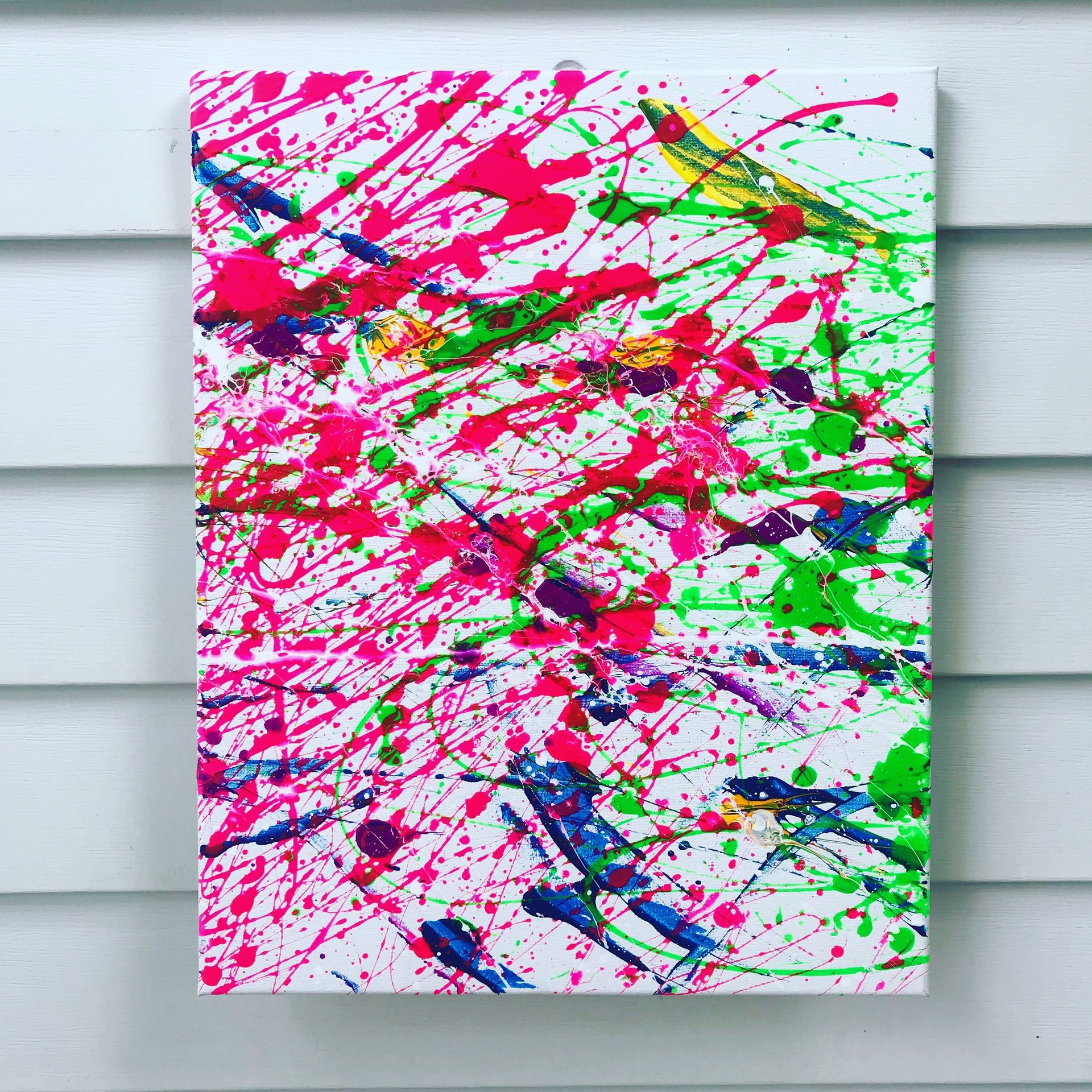 Acrylic on Canvas.