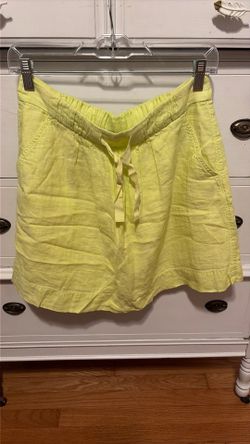 Jcrew linen skirt size 2