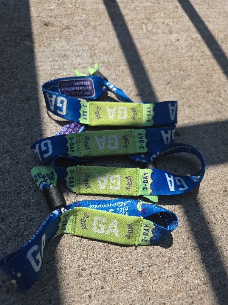 Yacht Festival Wristbands