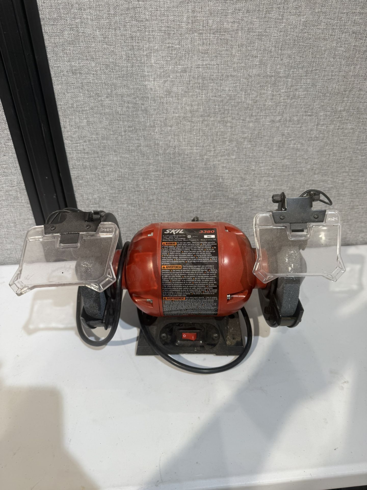 Skil 6” Bench Grinder Model 3380-Great Condition!