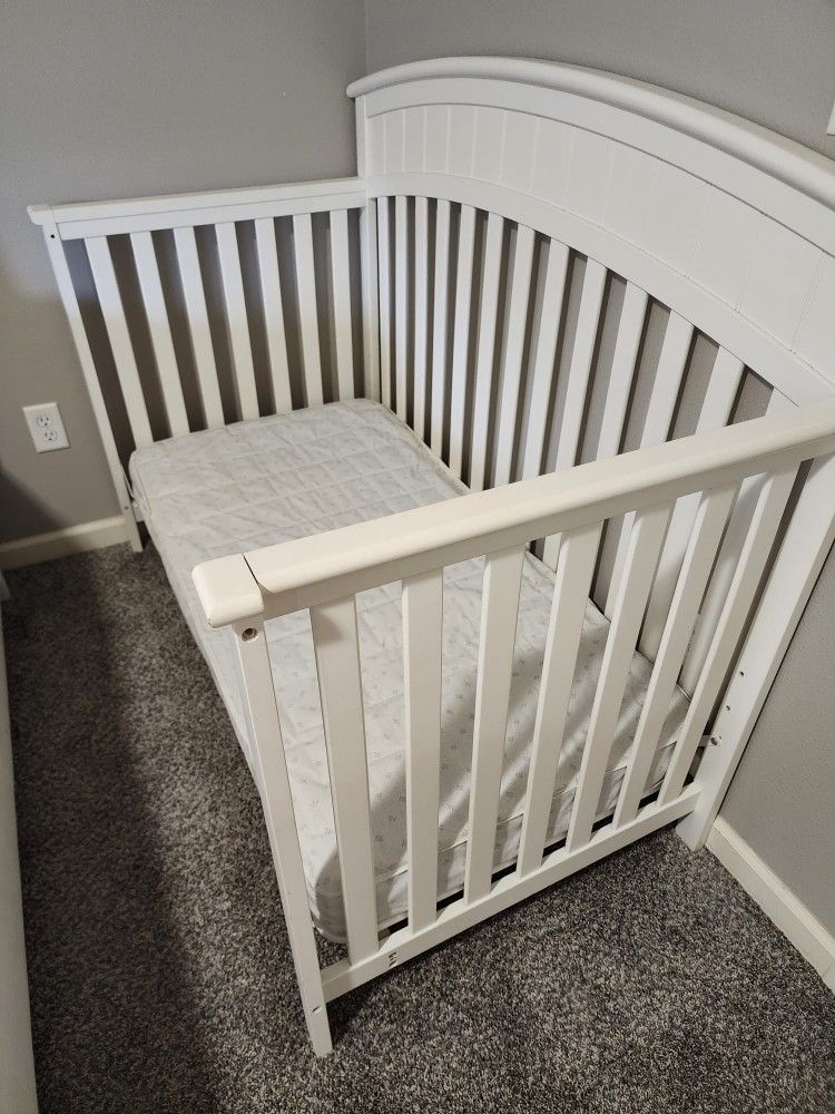 White Baby Crib