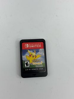 Pokémon Let's Go Pikachu Nintendo Switch