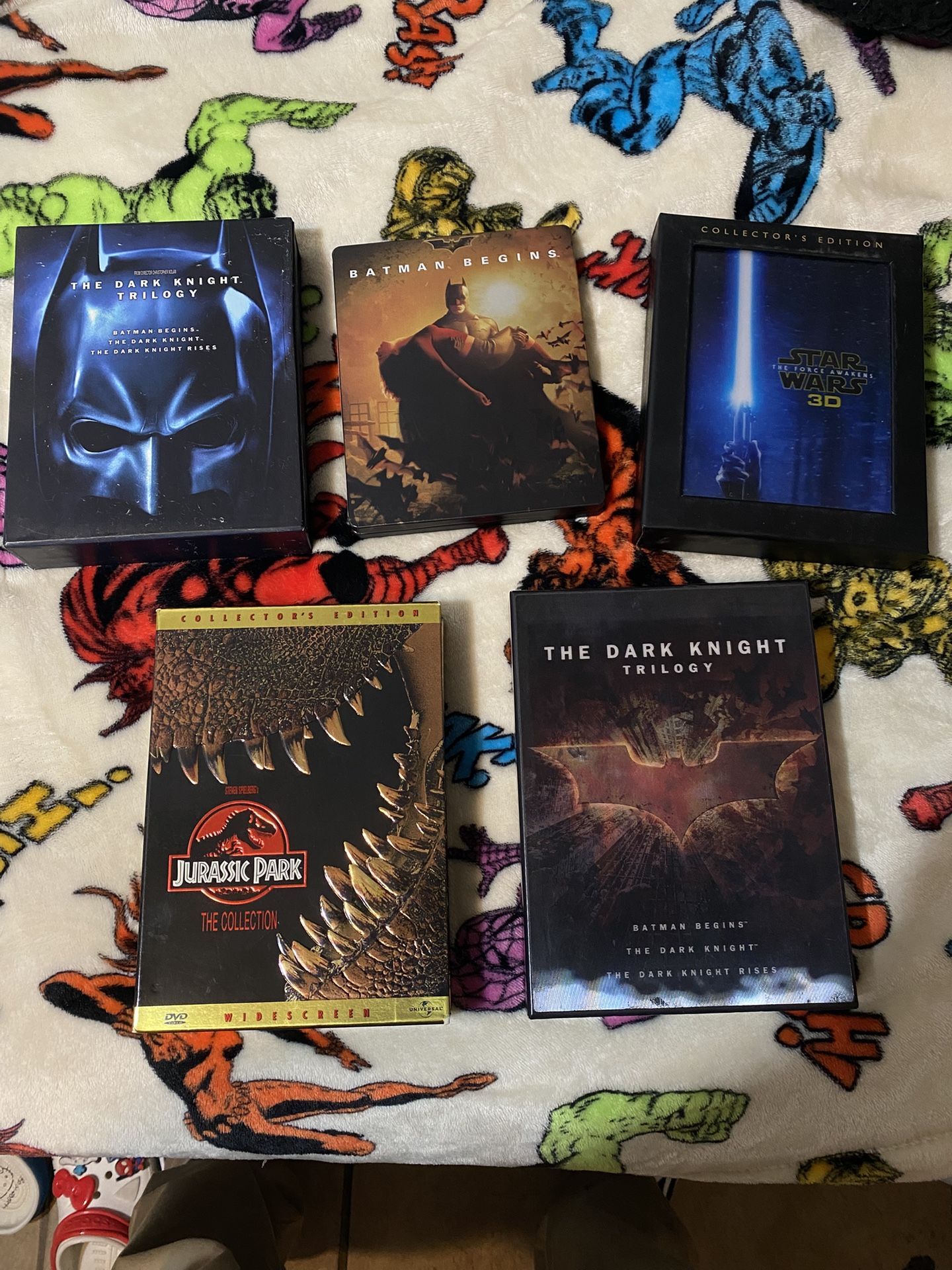 DVD and BLU-RAY BOX SET $10 EACH