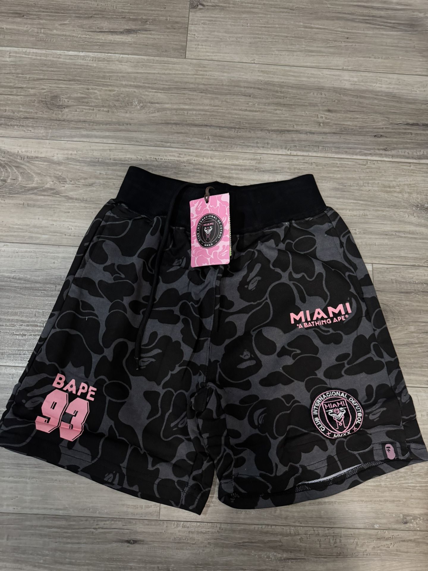 inter miami fc /bape shorts