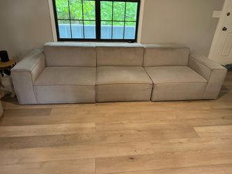 Modani KOBE Modular Sofa Set with Ottoman -Gray