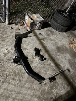 U-haul tow package With 8’inch drop hitch with ball