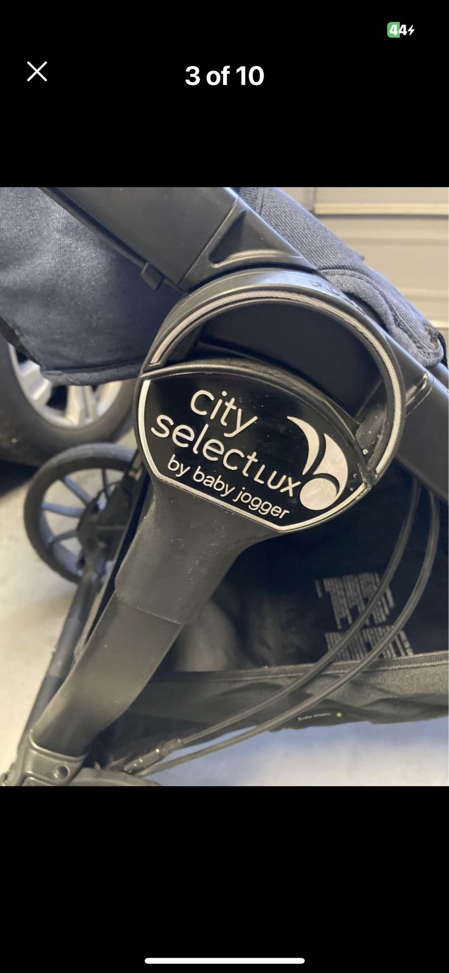 City Select Double Stroller With Extra Accessories