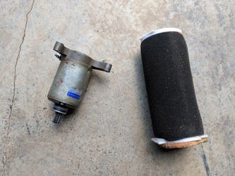 Yamaha Warrior 350 starter and air filter for sale