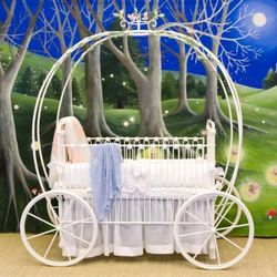 Cinderella Pumpkin Carriage Iron Crib