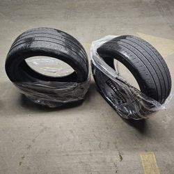 2 Used Continental Tires 275x40xR21