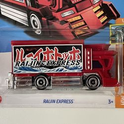 Hot Wheels Treasure Hunt Raijin Express