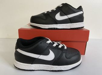 Nike Dunk Low Reverse Black Panda Off White DH9761-002 TD Size 10c TS PS high