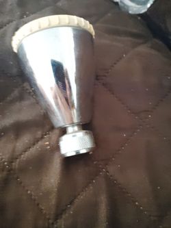 Chrome Plated brass Shower Head. Adjustable and standard size 1/2" threaded