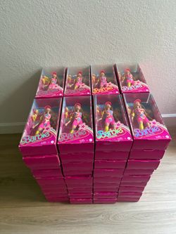Barbie The Movie Collectible Doll Margot Robbie As Barbie in Inline Skating Outfit HRB04 (Lot of 72)