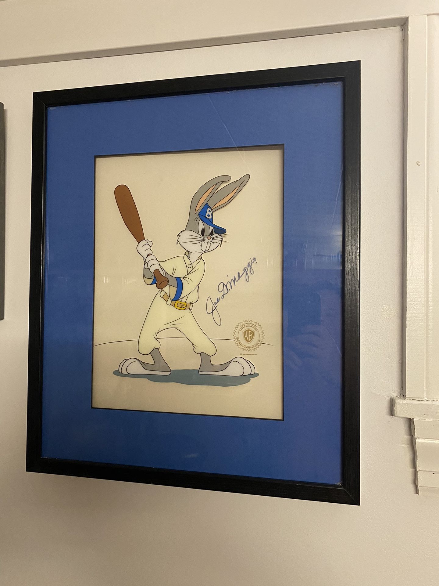 Bugs bunny DiMaggio Signed