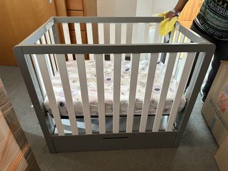 Colby By Carters Mini Crib & Dresser 