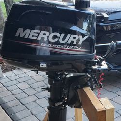 Mercury 4 HP 4 Stroke Short Shaft Outboard  Motor
