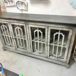New rustic solid wood buffet