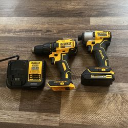 Dewalt Two Drill Tools 
