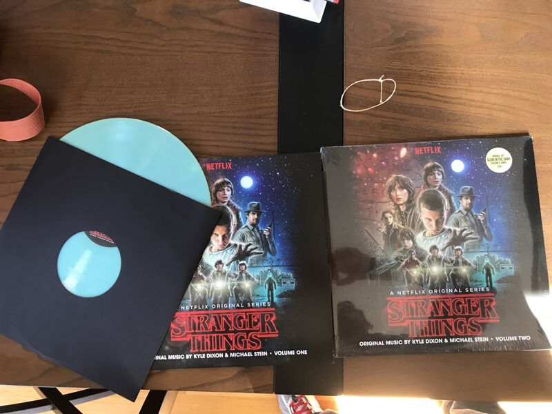 Stranger things glow in the dark vinyl LP limited edition