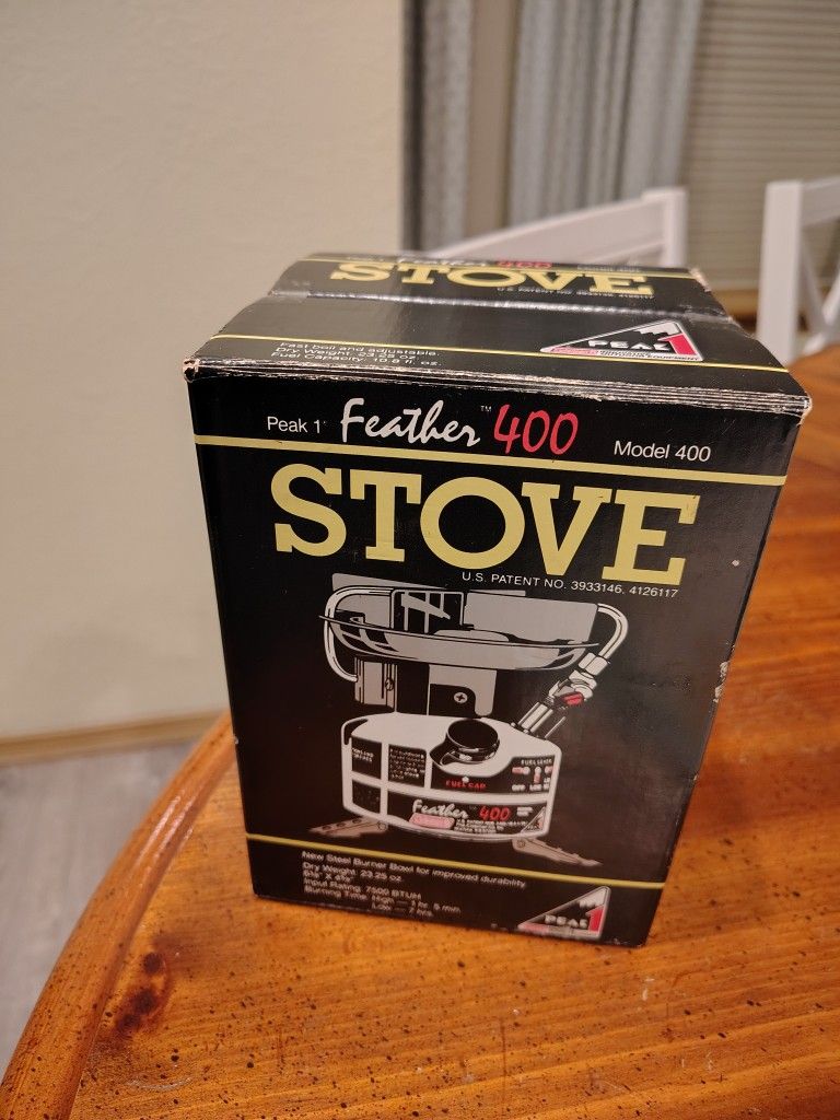 New Peak 1 Feather 400 Stove