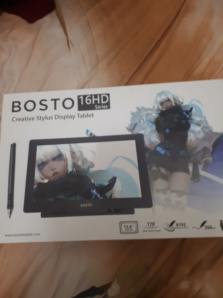Like New Art Tablet!! Excellent Condition - Bosto 16HD 