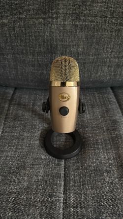 Used Yeti Blue USB microphone