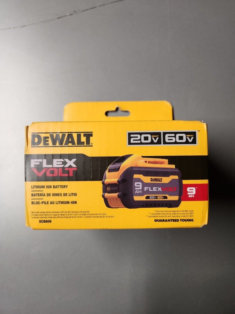 Dewalt 60v Flexvolt 9.0 Ah Battery