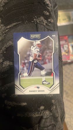 Randy Moss Playoff NFL Trading Card Patriots
