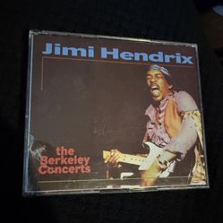 Jimi Hendrix The Berkeley Concerts Rare Cd Set! 