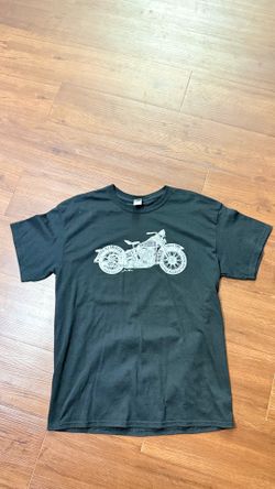 Dale’s Wheels Through Time Biker Tee Moto Americana Y2K Core Large