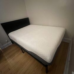 Full-size Headboard and Mattress