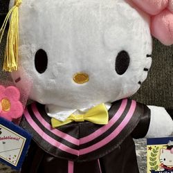 New hello Kitty, graduation edition plushy