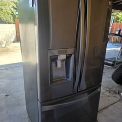 Refrigerator and a dresser