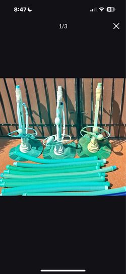Pool vacuums and hoses