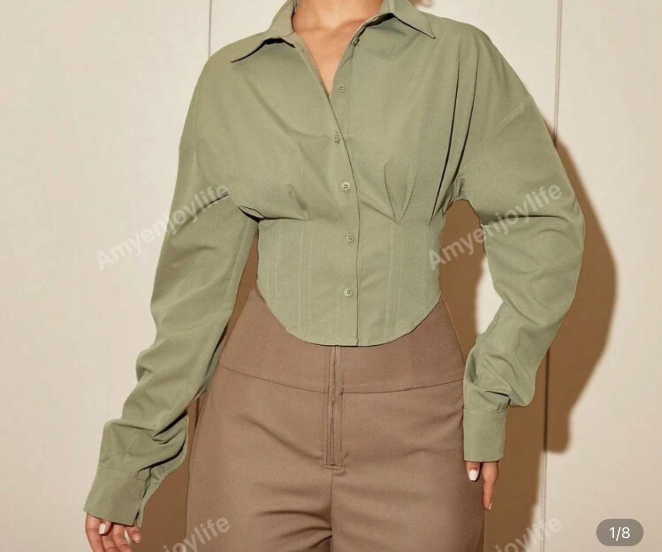 Olive Green Shirt