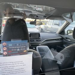 Uber/Lyft/Rideshare Safety Partition 