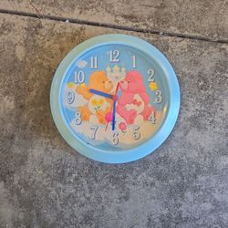 Care Bear Clock