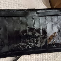 Vintage 1959 Rustic Table With The Slide Out On Both Side 