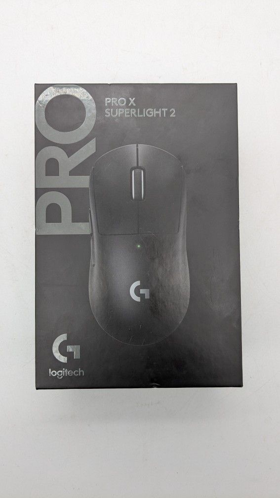 Logitech G PRO X SUPERLIGHT 2. wireless gaming mouse.