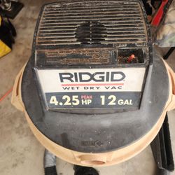 Ridgid wet and dry vacuum
