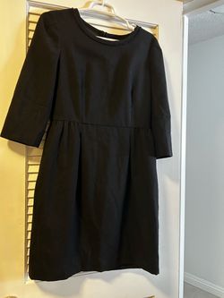 J. Crew Black Dress Size 8